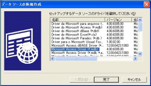 Microsoft Access Driver
