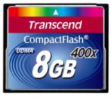 Transcend 400倍速CFカード 8GB 永久保証 TS8GCF400